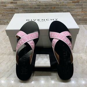 Givenchy Crisscross Logo Sandals